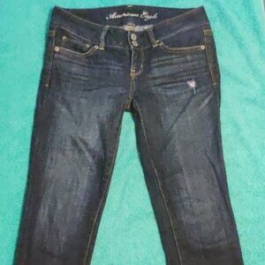 American Eagle Women Jean / Stretch - Sz 0